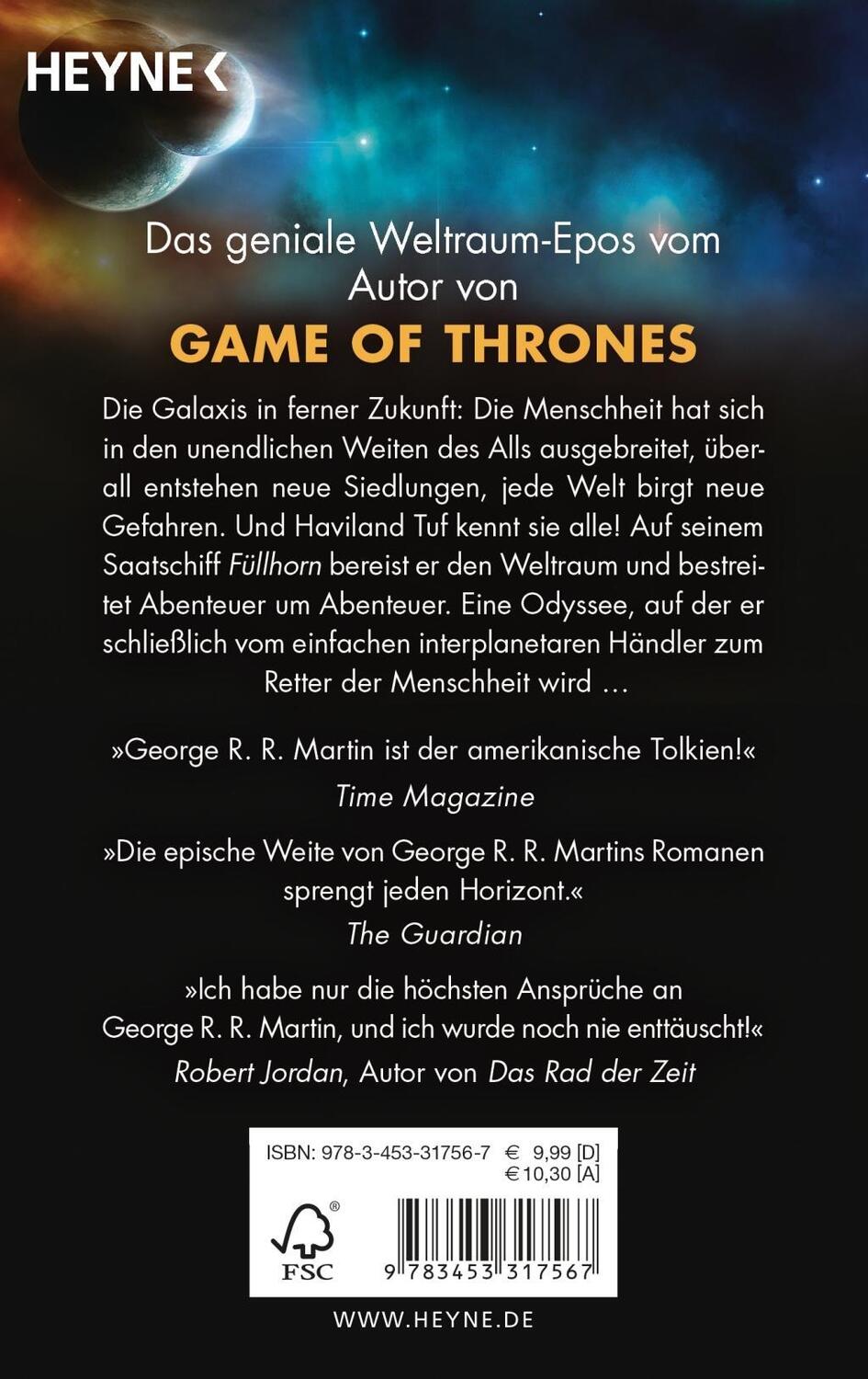 Bild: 9783453317567 | Planetenwanderer | George R. R. Martin | Taschenbuch | Deutsch | 2016