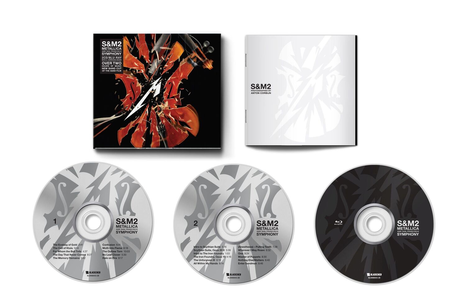 Cover: 602508861529 | S&amp;M2 (Blu-Ray+2CD) | Metallica | Blu-ray Disc | CD + Blu-ray | 2020