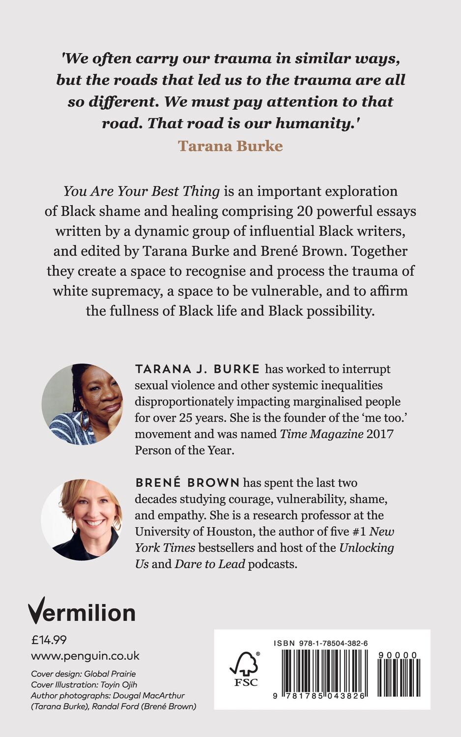 Rückseite: 9781785043826 | You Are Your Best Thing | Tarana Burke (u. a.) | Taschenbuch | 256 S.