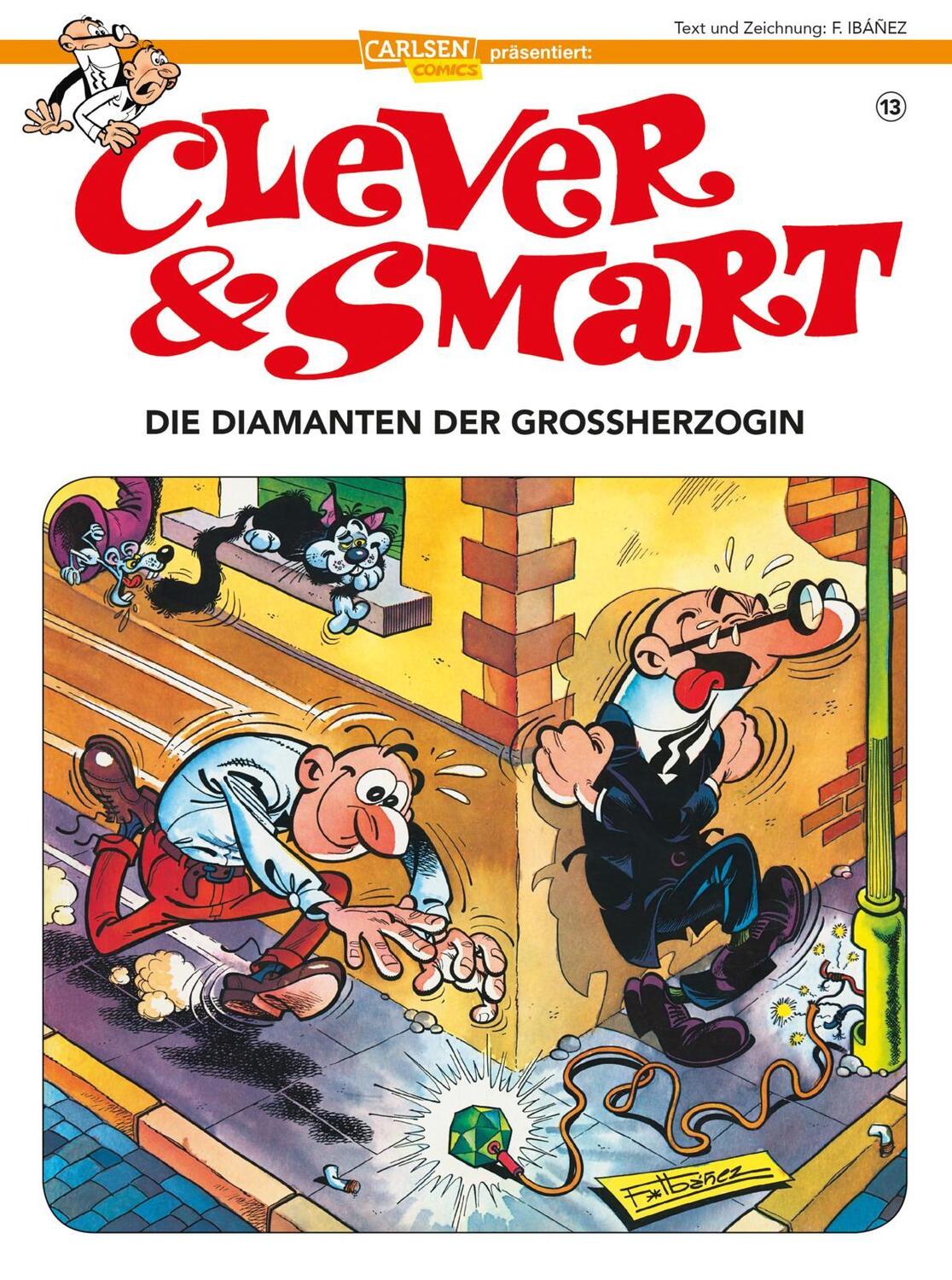 Cover: 9783551788801 | Clever und Smart 13: Die Diamanten der Großherzogin | Francisco Ibáñez