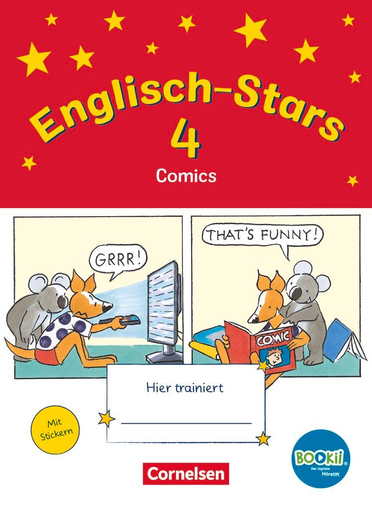 Cover: 9783637017535 | Englisch-Stars - BOOKii-Ausgabe - 4. Schuljahr. Comics. Übungsheft...