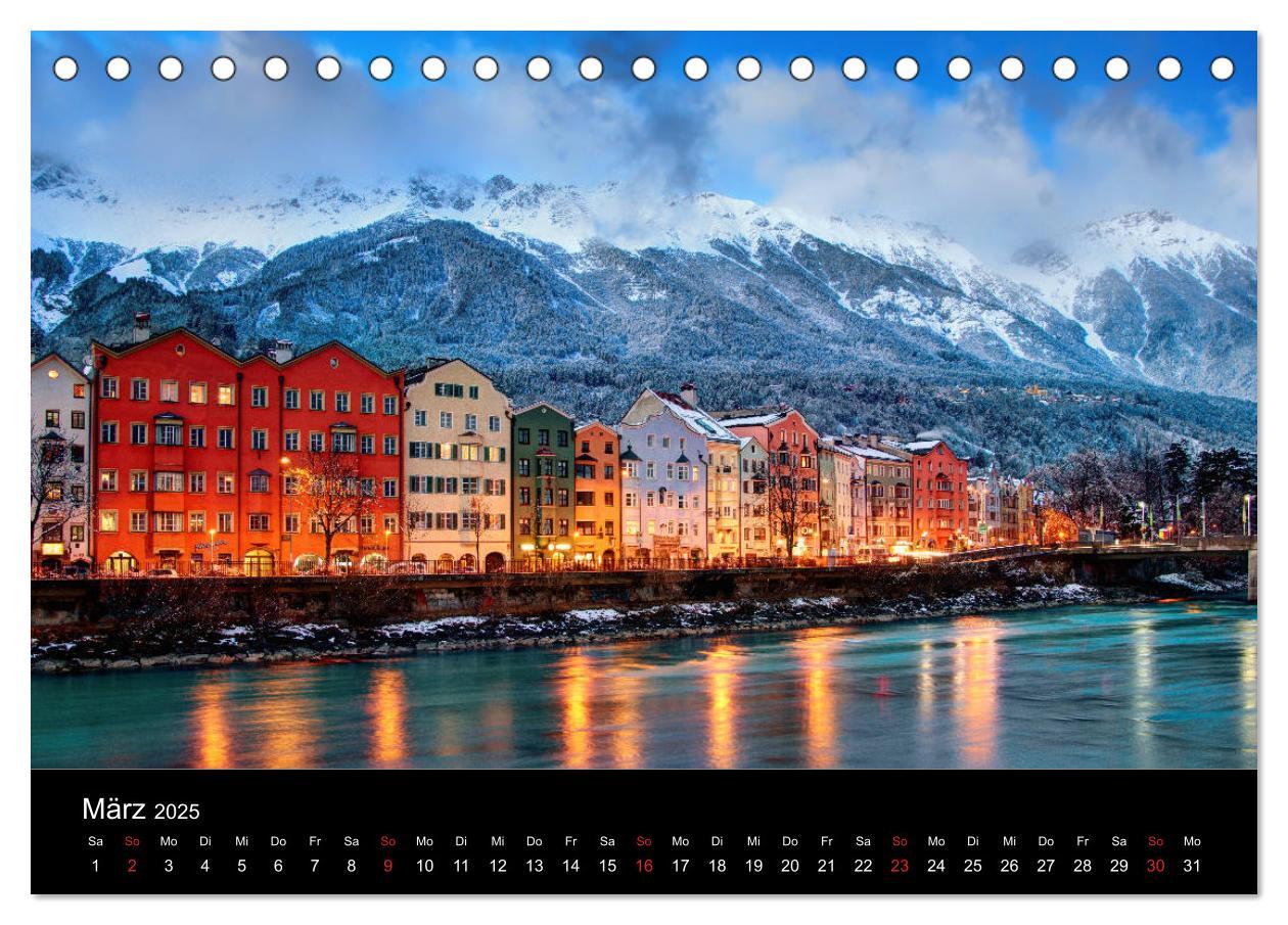 Bild: 9783435275878 | Innsbruck - Capital of the Alps (Tischkalender 2025 DIN A5 quer),...