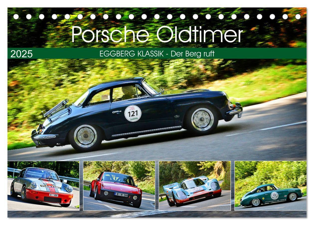 Cover: 9783435334759 | Porsche Oldtimer - EGGBERG KLASSIK - Der Berg ruft (Tischkalender...