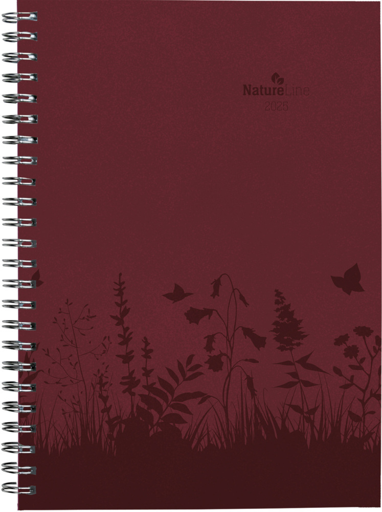 Cover: 4251732343897 | Wochenplaner Nature Line Flower 2025 - Taschen-Kalender A5 - 1...