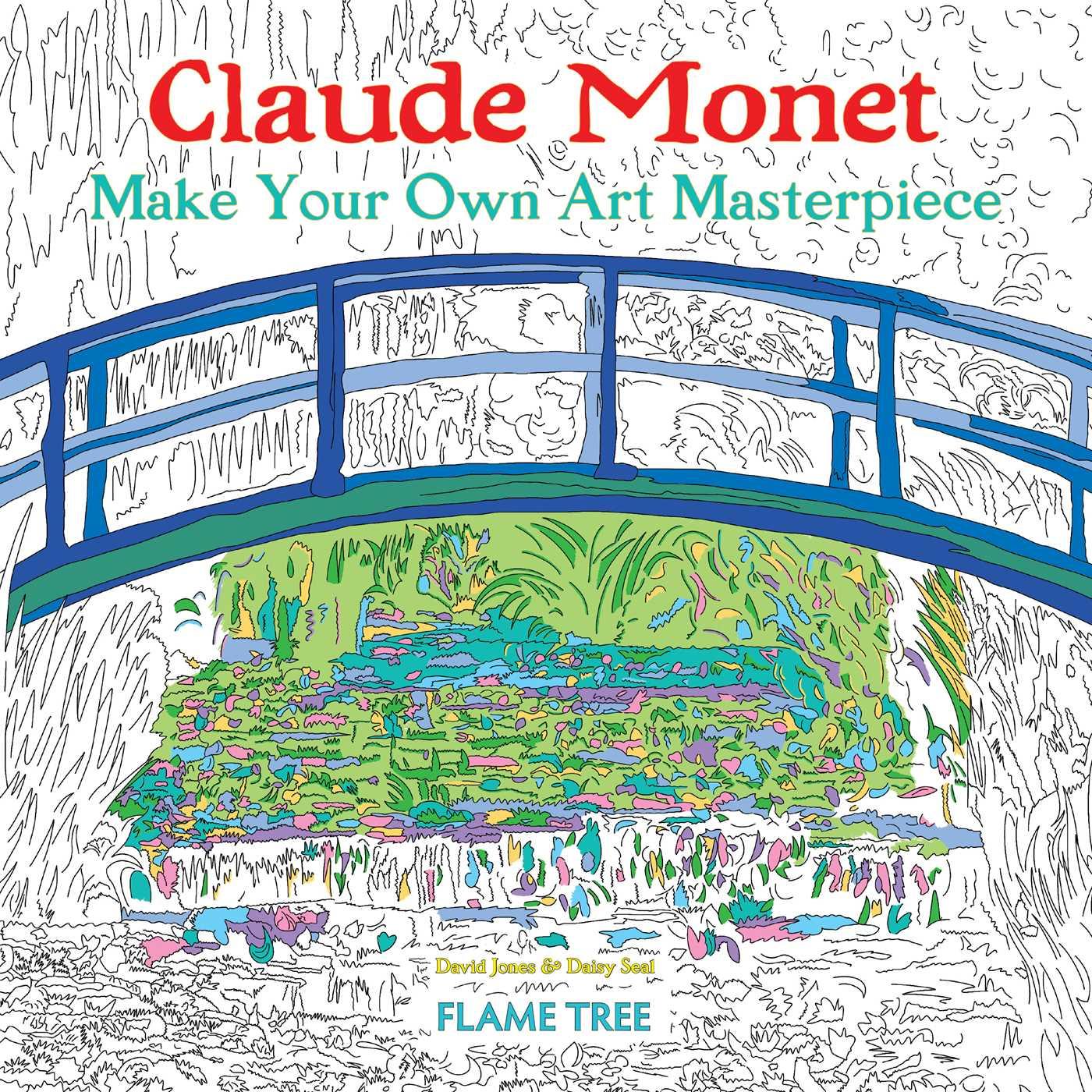 Cover: 9781787557789 | Claude Monet (Art Colouring Book): Make Your Own Art Masterpiece