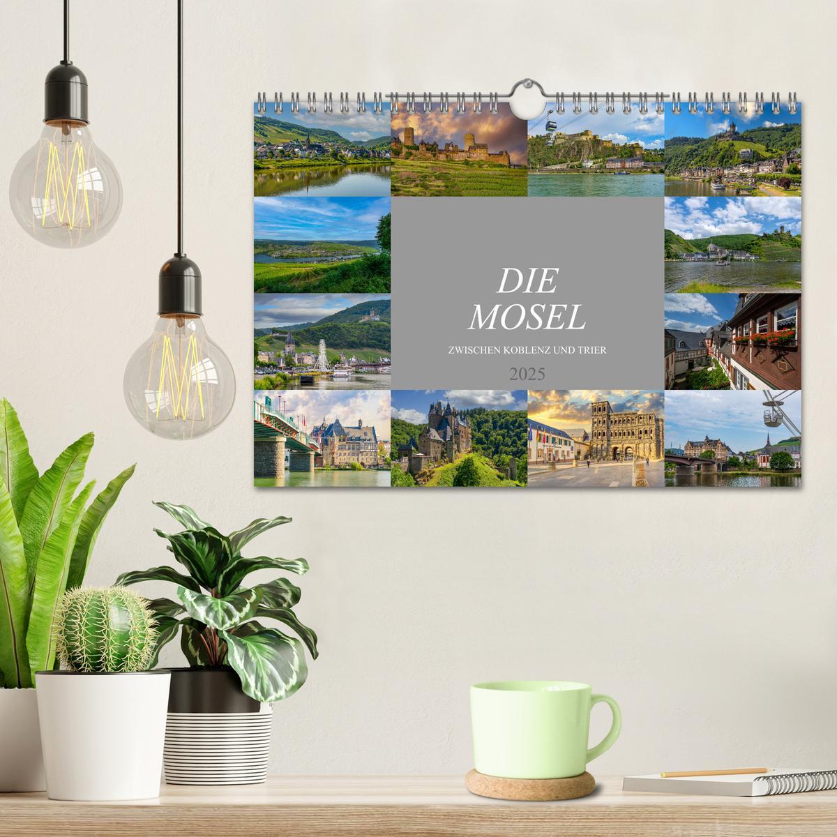 Bild: 9783383953989 | Die Mosel zwischen Koblenz und Trier (Wandkalender 2025 DIN A4...