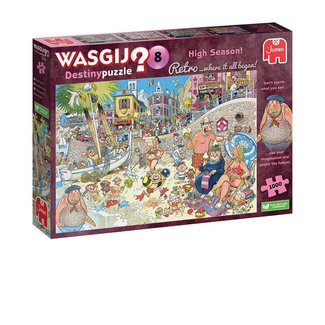 Bild: 8710126018514 | Wasgij Retro Destiny 8 - High Season! 1000 Teile | Spiel | Deutsch