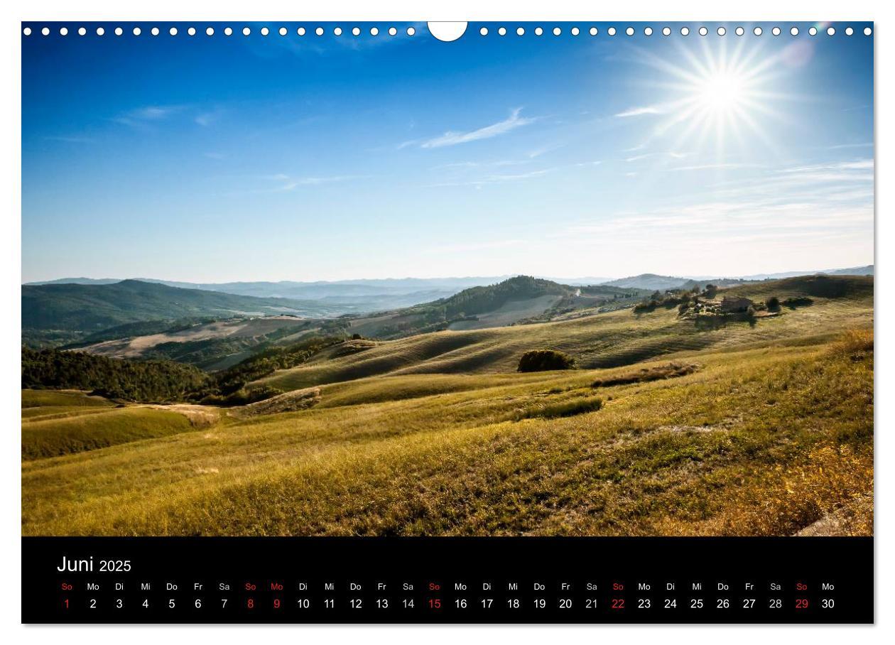 Bild: 9783435772070 | Toskana Landschaften (Wandkalender 2025 DIN A3 quer), CALVENDO...