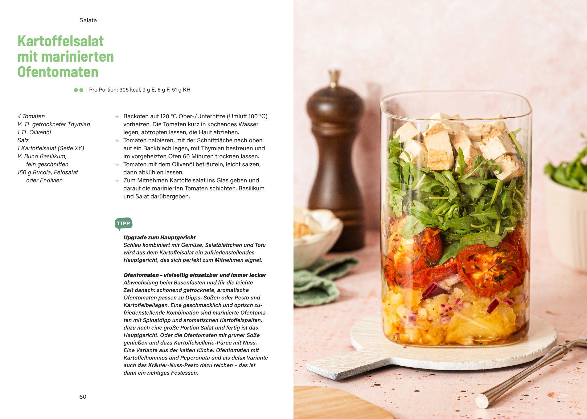 Bild: 9783708808598 | Basenfasten to go | Wochenpläne &amp; Meal Prep mit 95 Rezepten | Fischer