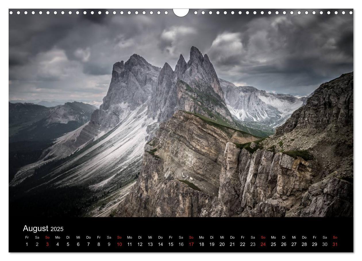 Bild: 9783435508112 | Meine Sicht der Alpen (Wandkalender 2025 DIN A3 quer), CALVENDO...