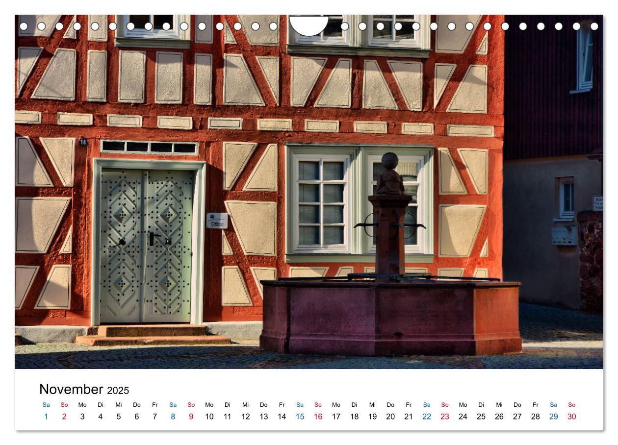 Bild: 9783435380084 | Michelstadt - Fachwerkromantik im Odenwald (Wandkalender 2025 DIN...