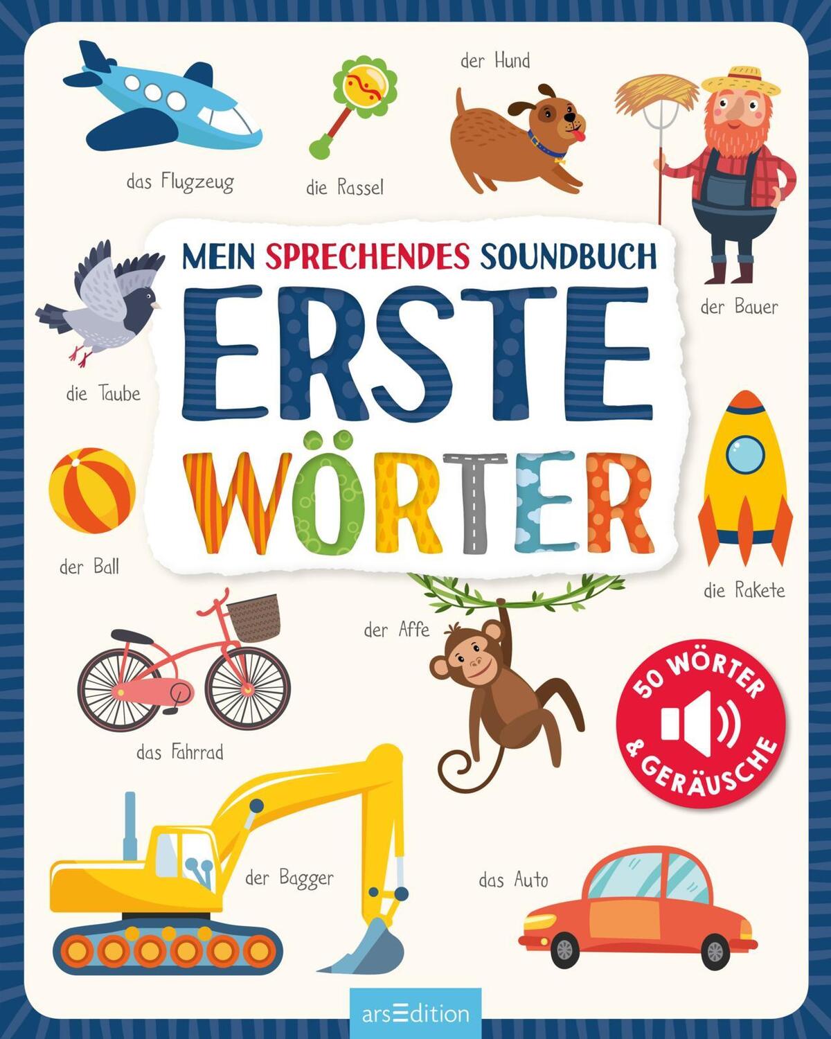 Bild: 9783845837451 | Mein sprechendes Soundbuch - Erste Wörter | 50 Wörter &amp; Geräusche