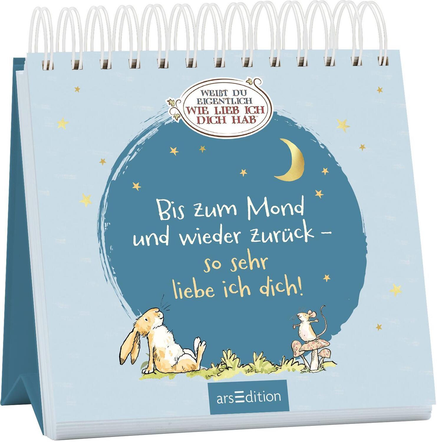 Cover: 9783845860411 | Bis zum Mond und wieder zurück - so sehr liebe ich dich! | Anita Jeram