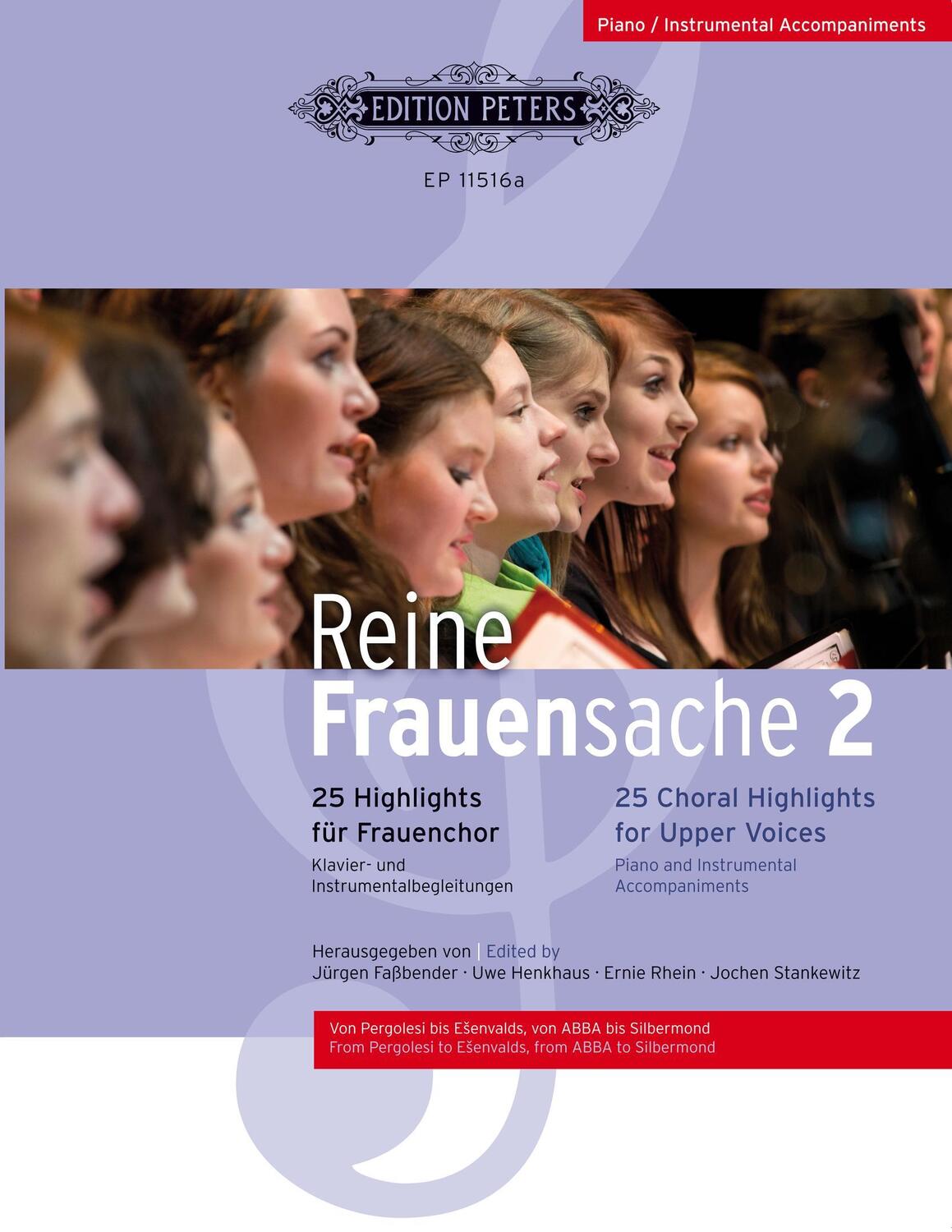 Cover: 9790014127145 | Reine Frauensache 2 -25 Highlights für Frauenchor-...