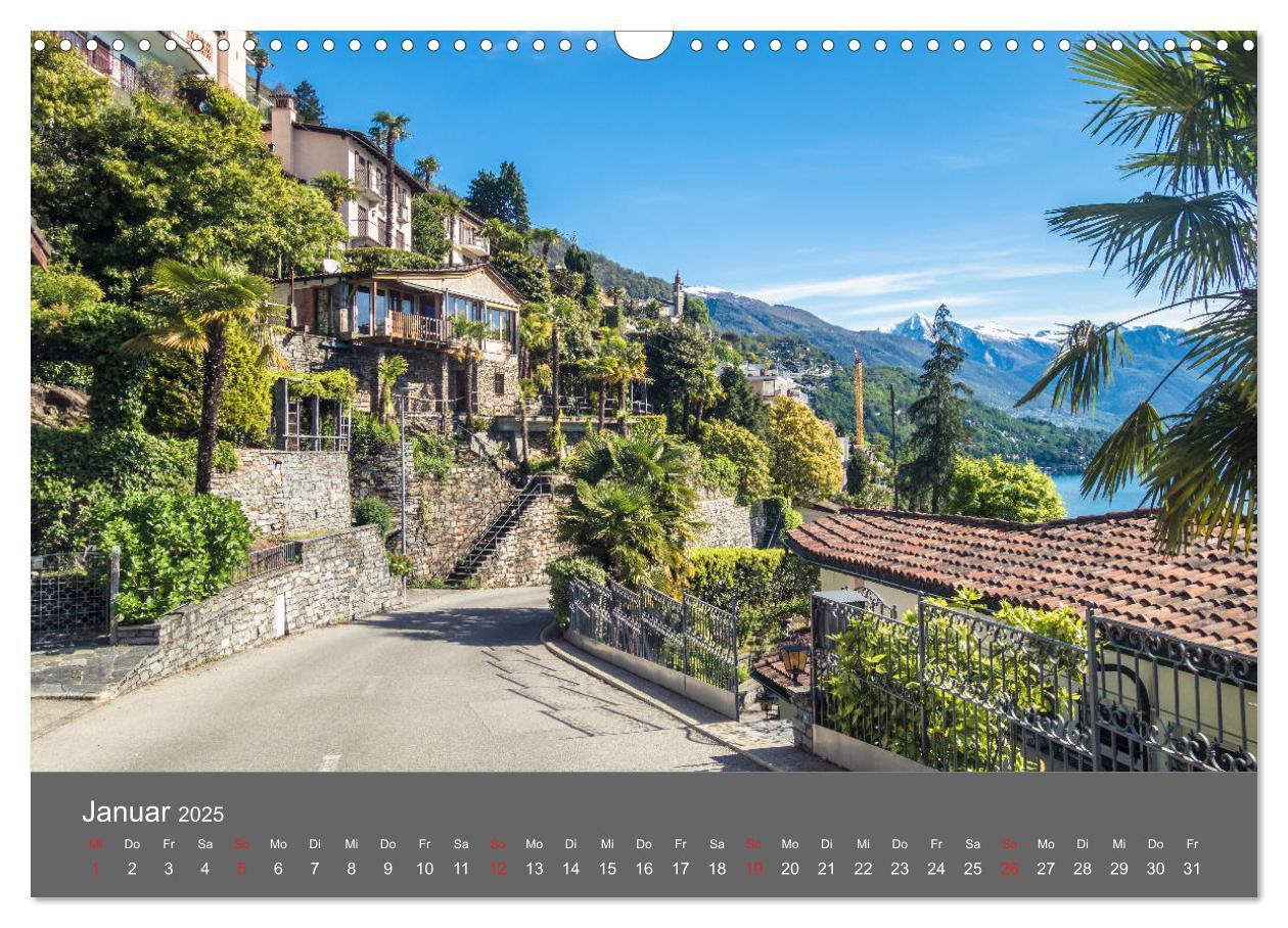 Bild: 9783435233823 | Tessin, zwischen Lago Maggiore und Lugano (Wandkalender 2025 DIN A3...