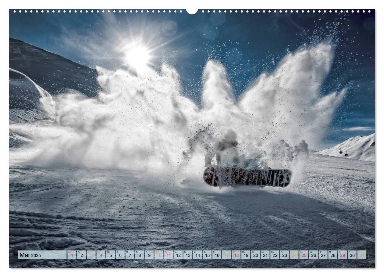 Bild: 9783435365142 | Snowboard - so cool (hochwertiger Premium Wandkalender 2025 DIN A2...