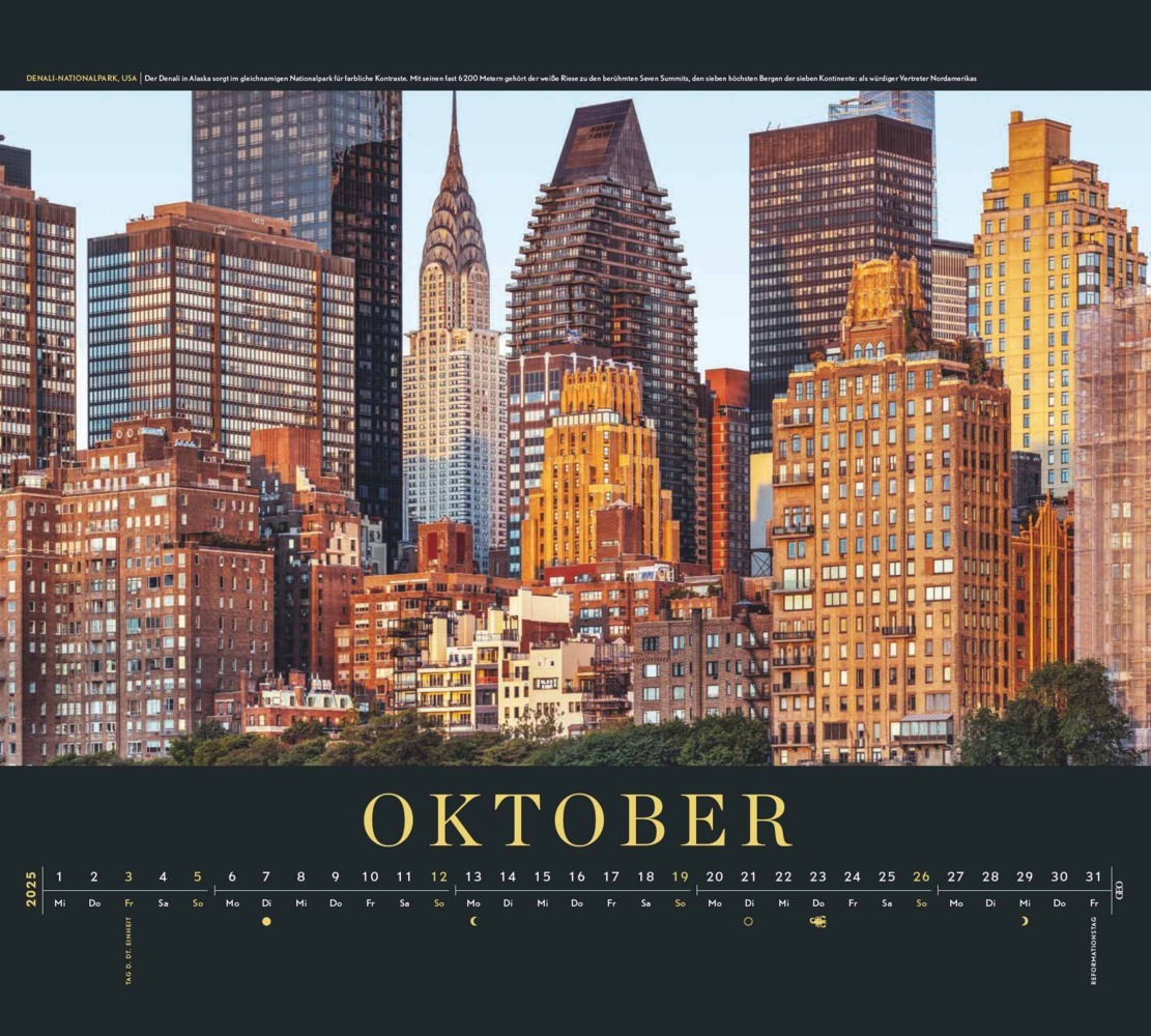 Bild: 4002725988805 | GEO - New York Wandkalender 2025, 50x45cm, Posterkalender mit...