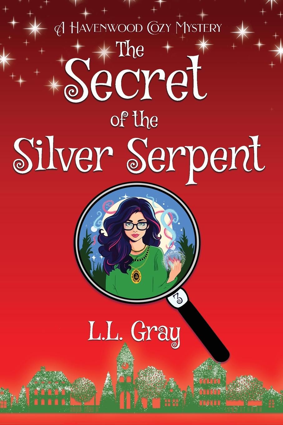 Cover: 9781958873298 | The Secret of the Silver Serpent | A Havenwood Cozy Mystery | Gray