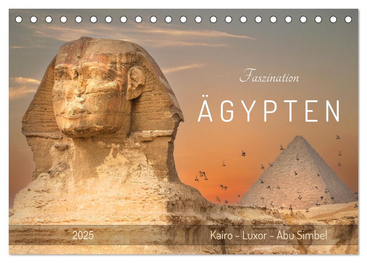 Cover: 9783457227695 | Faszination Ägypten: Kairo - Luxor - Abu Simbel (Tischkalender 2025...