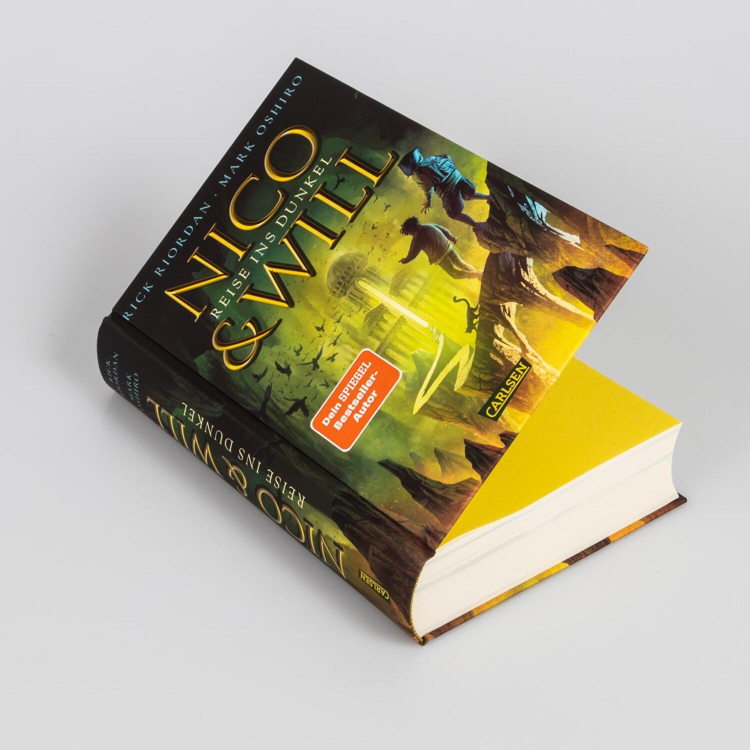 Bild: 9783551585264 | Nico und Will - Reise ins Dunkel | Rick Riordan (u. a.) | Buch | 2023