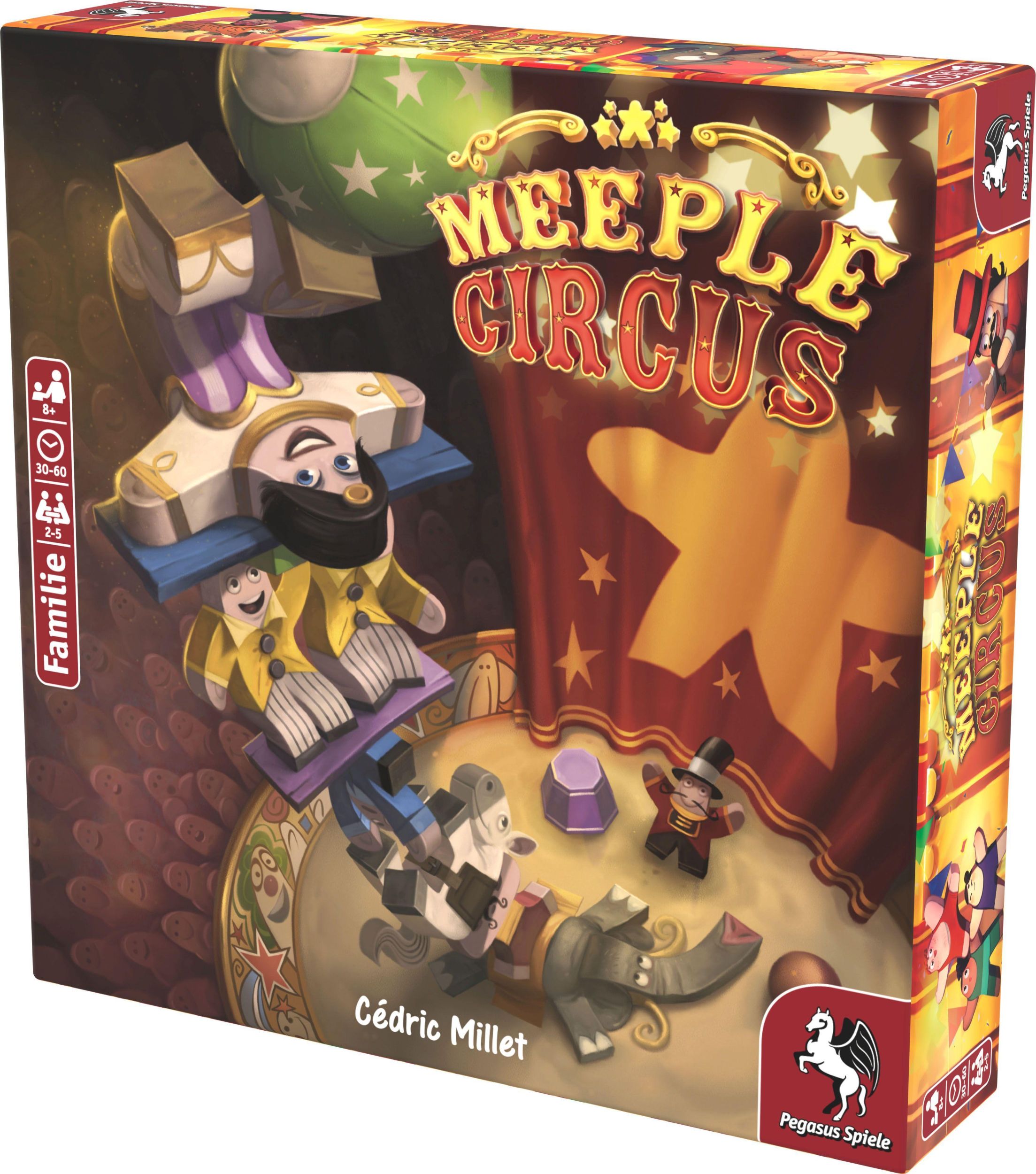 Bild: 4250231716478 | Meeple Circus (deutsche Ausgabe) | Spiel | 57022G | Deutsch | 2018