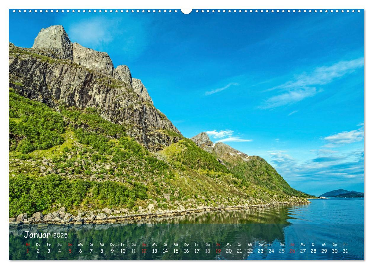 Bild: 9783435404346 | Skandinavien - Fjorde, Schären und Meer... (Wandkalender 2025 DIN...