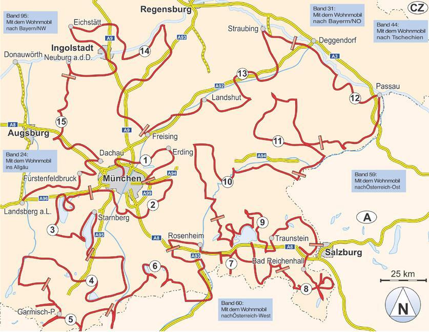 Bild: 9783869038421 | Mit dem Wohnmobil nach Bayern. Teil 2: Südosten (Ober-/Niederbayern)