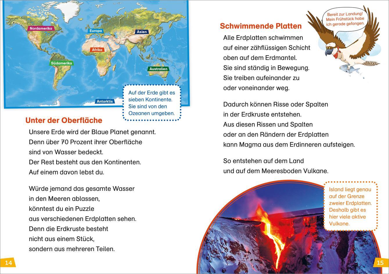 Bild: 9783788681210 | WAS IST WAS Erstes Lesen Doppelband 3.Vulkane/Regenwald | Braun | Buch