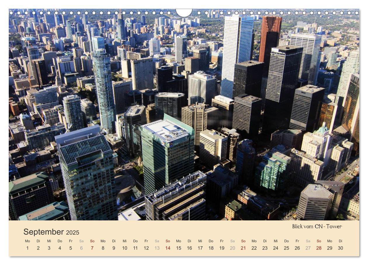 Bild: 9783435735167 | Toronto - Metropole in Ostkanada (Wandkalender 2025 DIN A3 quer),...