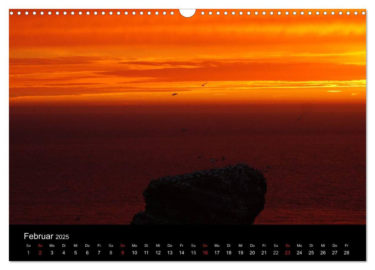 Bild: 9783435806362 | Abend in Helgoland (Wandkalender 2025 DIN A3 quer), CALVENDO...