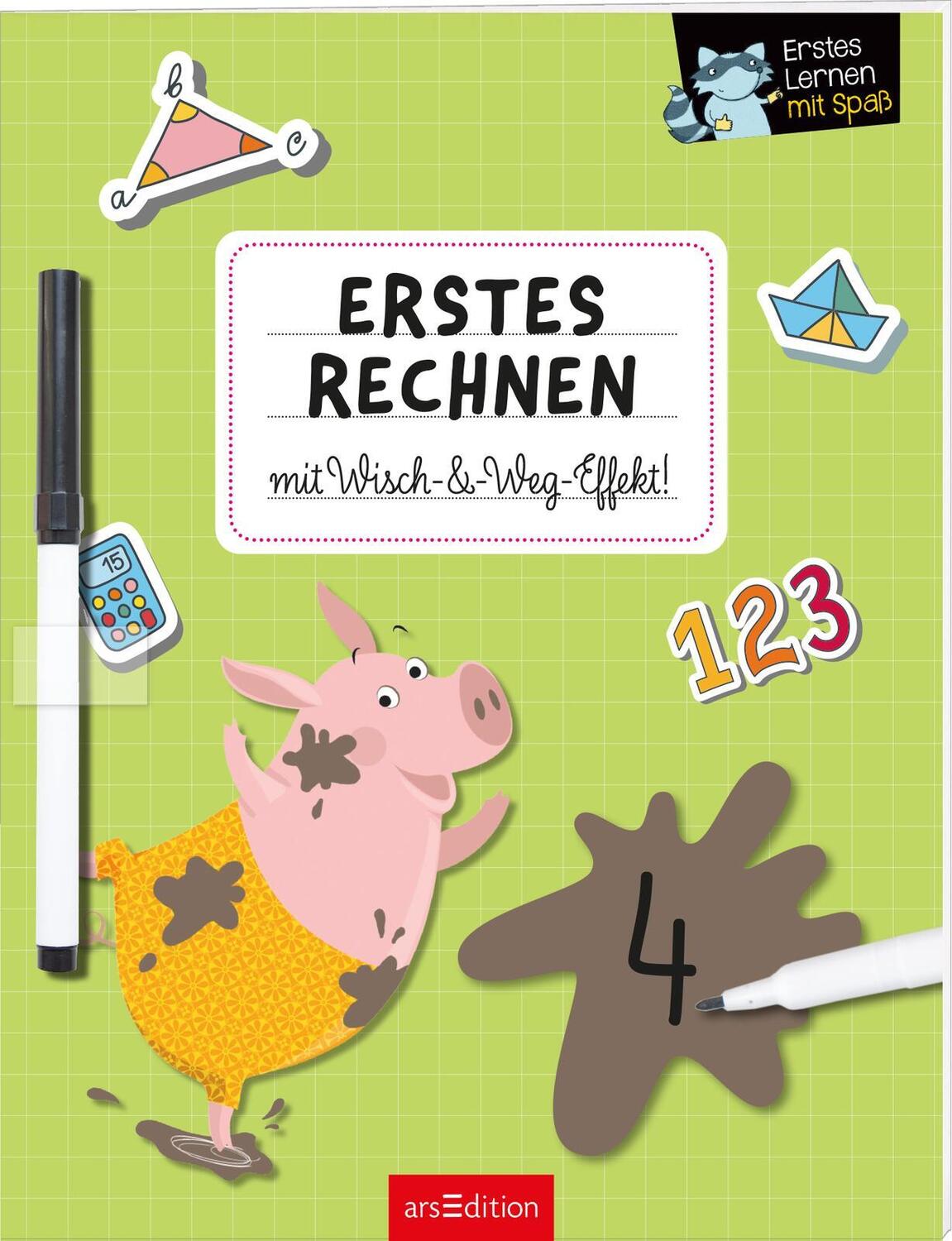 Cover: 9783845856292 | Erstes Lernen mit Spaß - Erstes Rechnen | Mit Wisch-&amp;-Weg-Effekt!