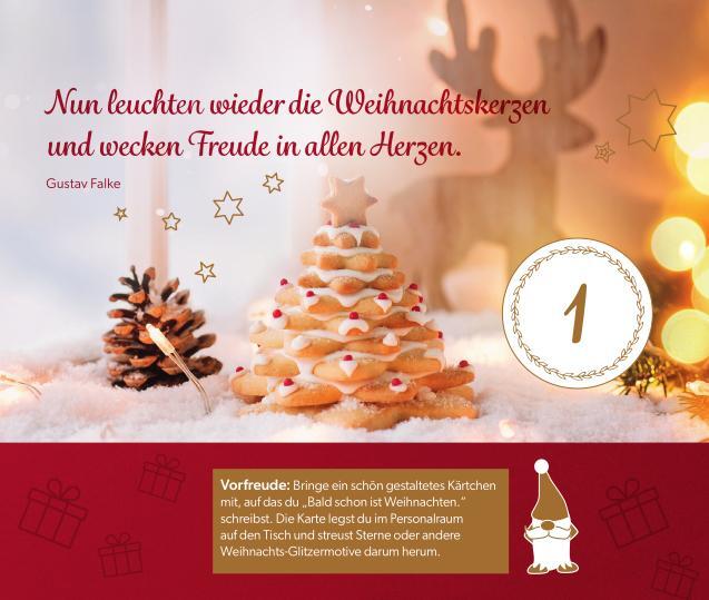 Bild: 9783780651846 | Der Adventskalender zum Wichteln | 24 Ideen für das Kita-Team | 48 S.