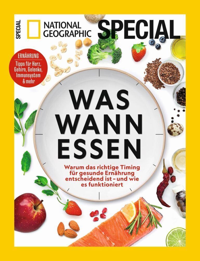 Cover: 9783866908345 | Ernährung: Was wann essen? | National Geographic Special 1/22 | 96 S.