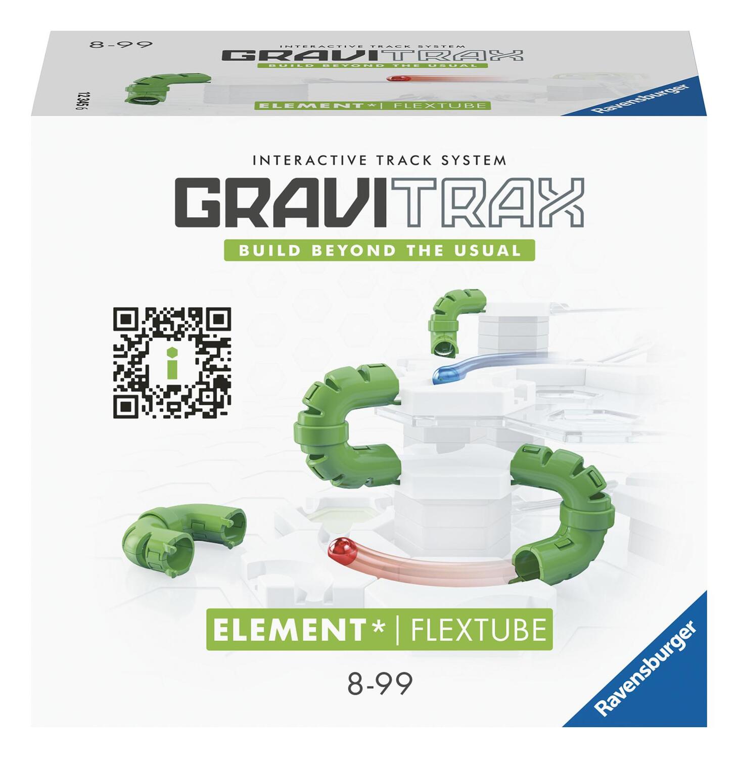 Cover: 4005556224296 | Ravensburger GraviTrax Element FlexTube 22429 - Ideales Zubehör für...