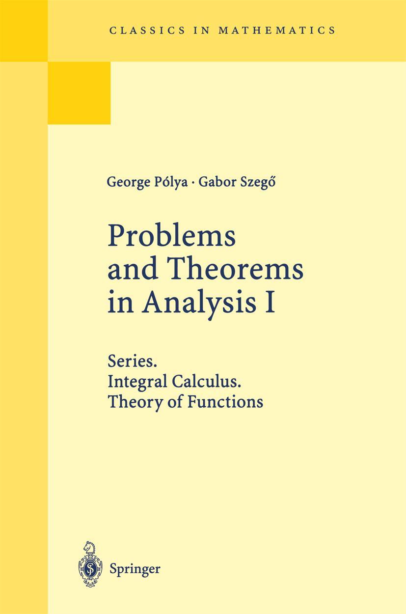 Cover: 9783540636403 | Problems and Theorems in Analysis I | Gabor Szegö (u. a.) | Buch | xix