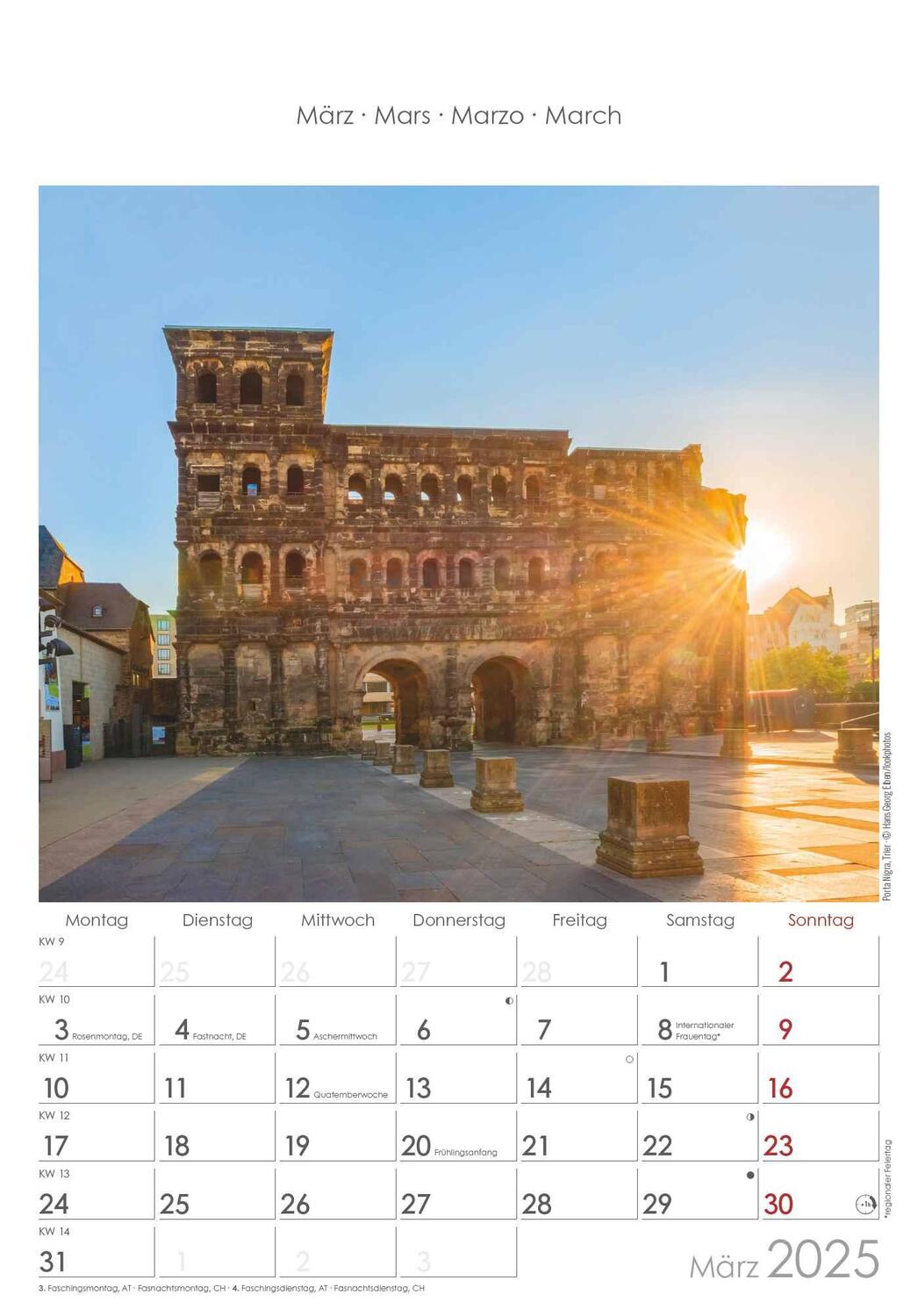 Bild: 4251732343200 | Rheinland-Pfalz 2025 - Bild-Kalender 23,7x34 cm - Regional-Kalender...