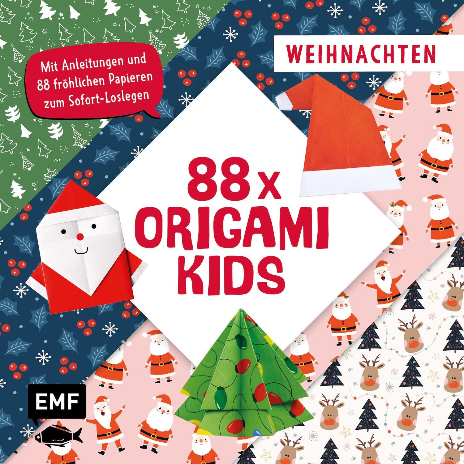 Cover: 9783745923957 | 88 x Origami Kids - Weihnachten | Taschenbuch | 208 S. | Deutsch