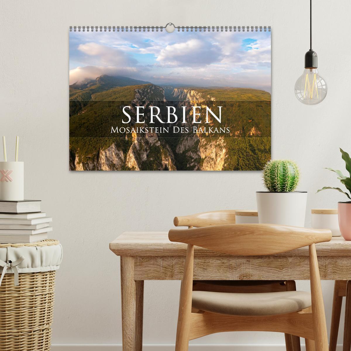 Bild: 9783435241019 | Serbien - Mosaikstein des Balkans (Wandkalender 2025 DIN A3 quer),...