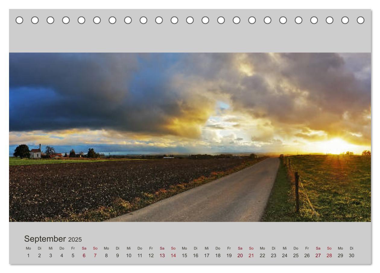 Bild: 9783435421282 | Wetter - Licht - Landschaften (Tischkalender 2025 DIN A5 quer),...