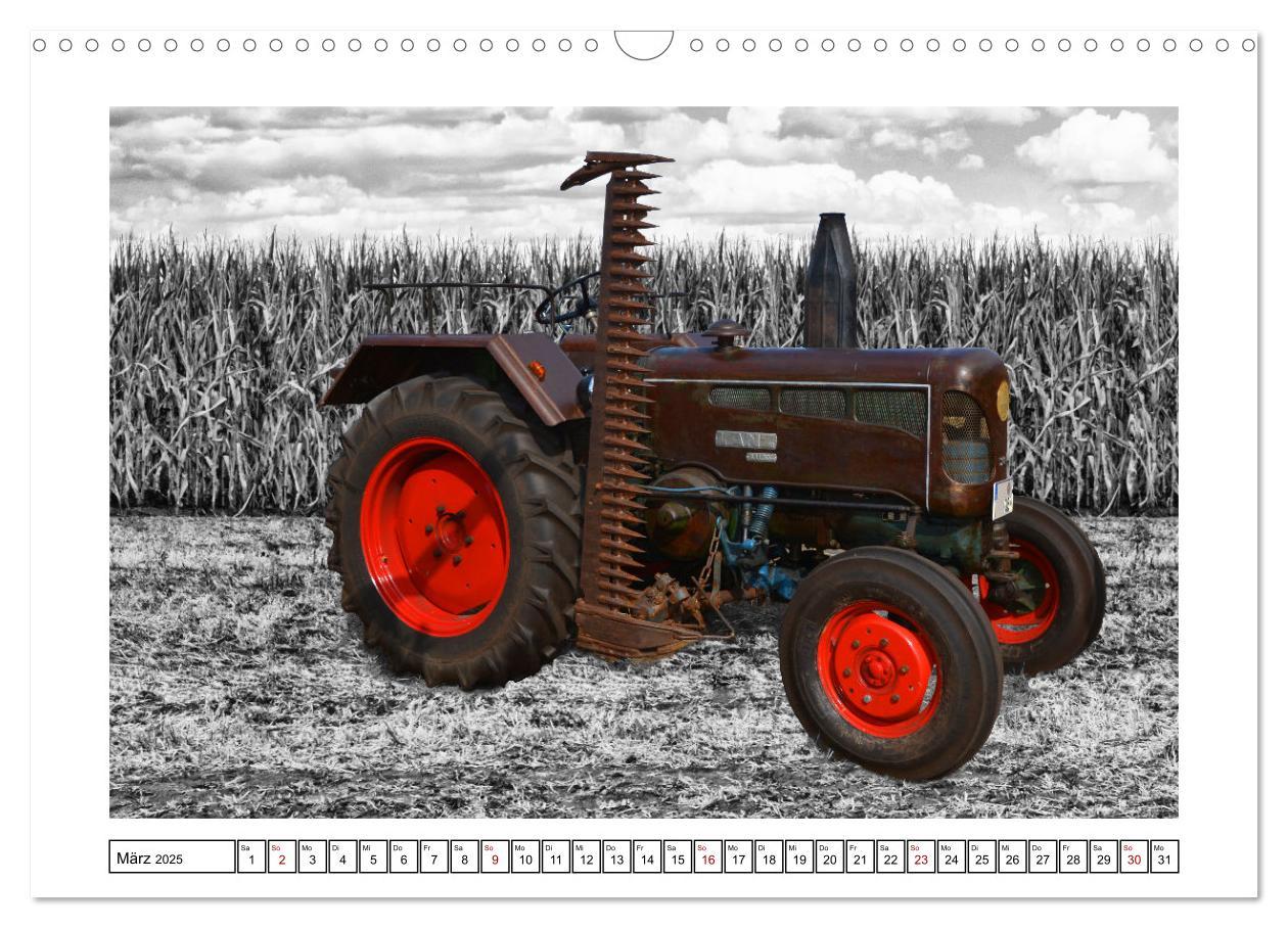 Bild: 9783383942808 | HANOMAG und LANZ Oldtimer Modelle (Wandkalender 2025 DIN A3 quer),...