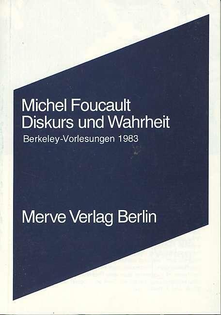 Cover: 9783883961293 | Diskurs und Wahrheit | Michel Foucault | Taschenbuch | 192 S. | 2008