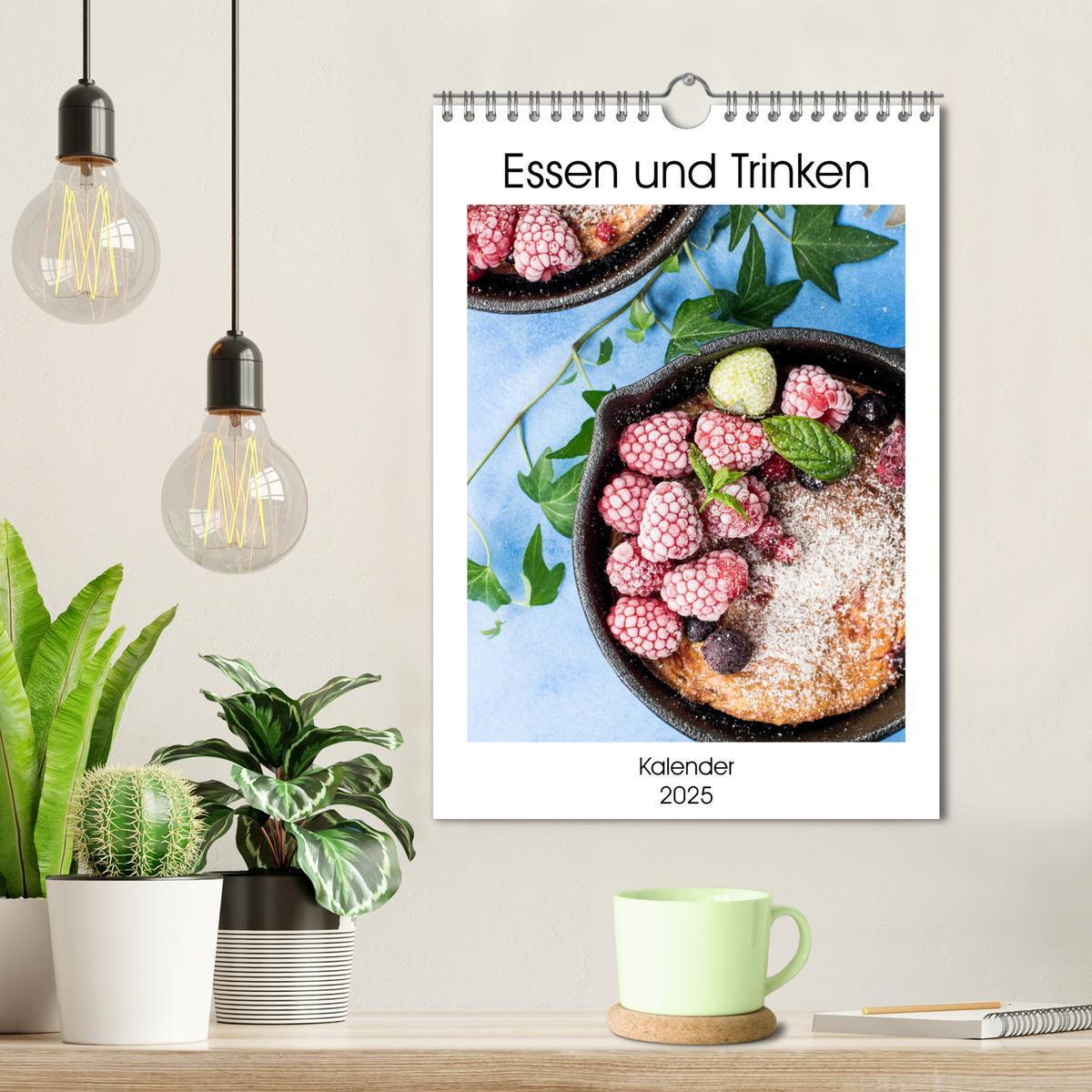 Bild: 9783435957521 | Essen und Trinken - Kalender 2025 (Wandkalender 2025 DIN A4 hoch),...