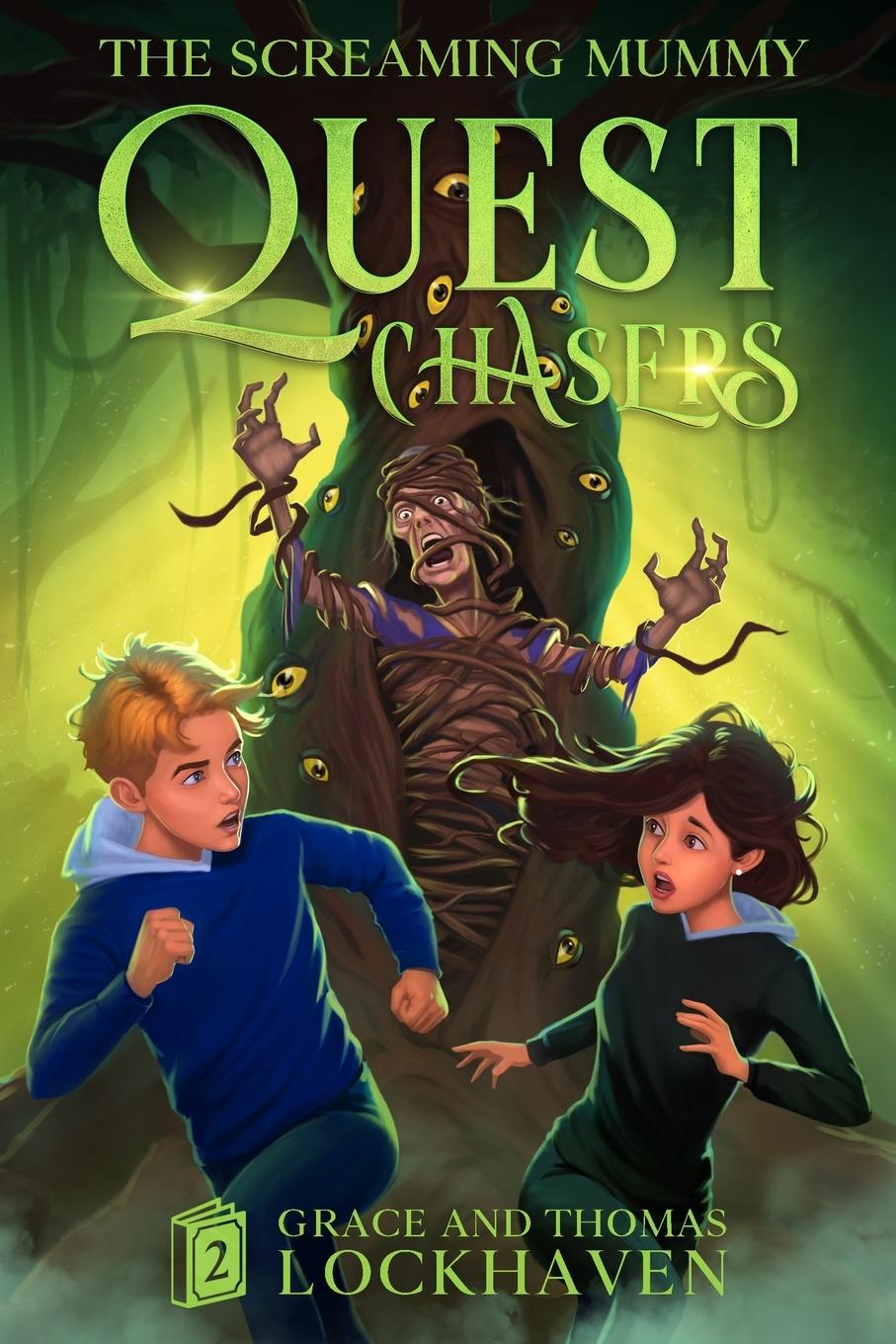 Cover: 9781639110650 | The Screaming Mummy (Book 2) | Quest Chasers | Grace Lockhaven (u. a.)