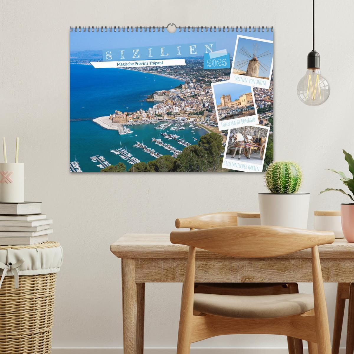 Bild: 9783383874192 | Sizilien - Magische Provinz Trapani (Wandkalender 2025 DIN A3...