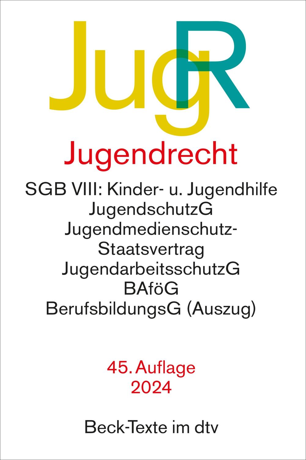 Cover: 9783423532334 | Jugendrecht | Taschenbuch | dtv-Taschenbücher Beck Texte | 747 S.