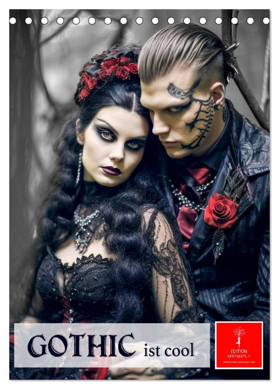 Cover: 9783435867042 | Gothic ist cool (Tischkalender 2025 DIN A5 hoch), CALVENDO...