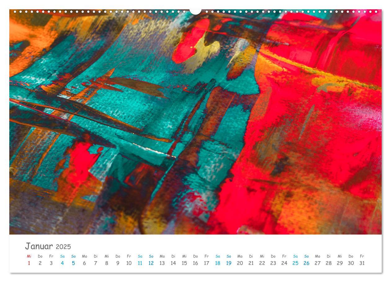 Bild: 9783435159550 | Colorpop - Joyful, abstract. multicolored (Wandkalender 2025 DIN A2...