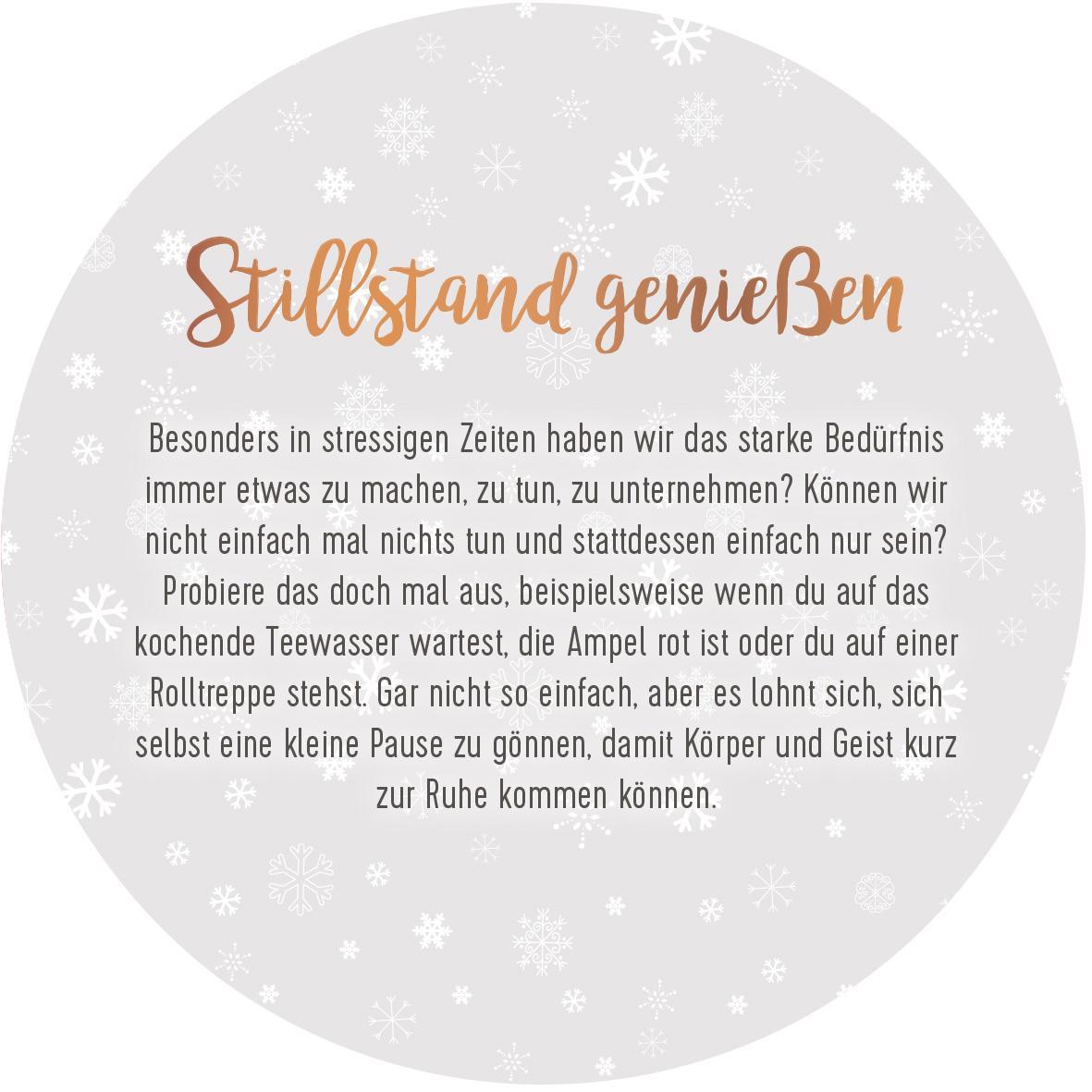 Bild: 9783845832197 | Adventskalender in der Dose. 24 Momente der Achtsamkeit | Taschenbuch