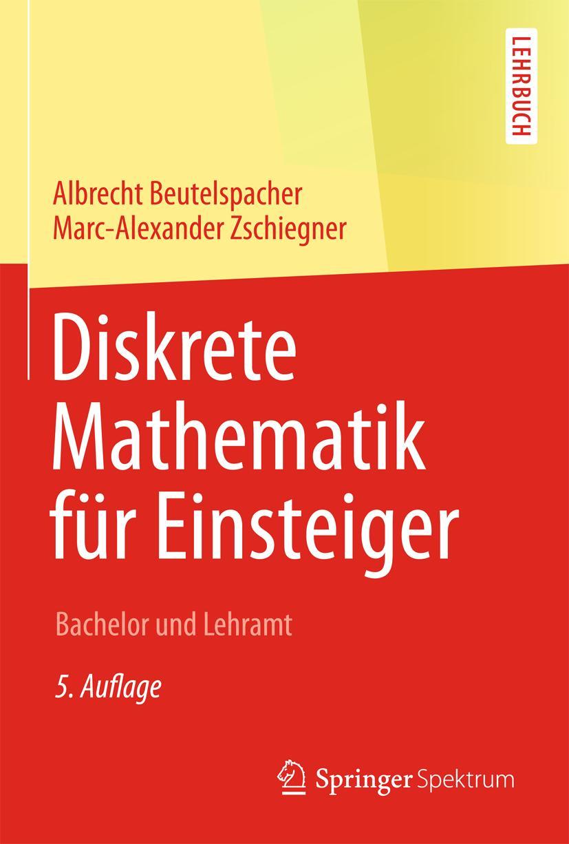 Cover: 9783658057800 | Diskrete Mathematik für Einsteiger | Bachelor und Lehramt | Buch