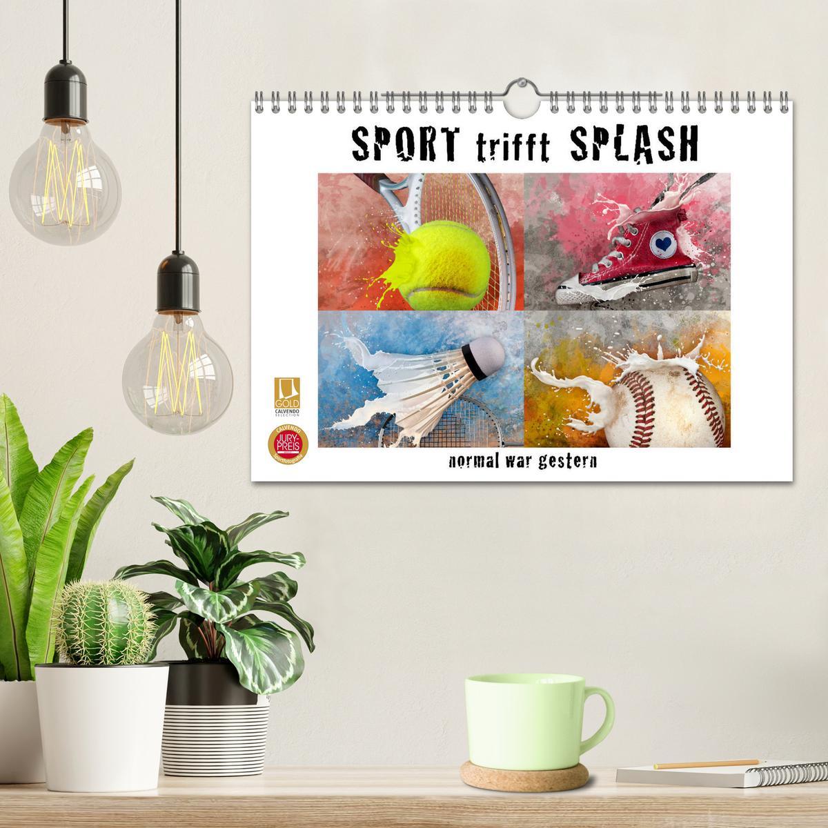 Bild: 9783435237883 | SPORT trifft SPLASH - normal war gestern (Wandkalender 2025 DIN A4...